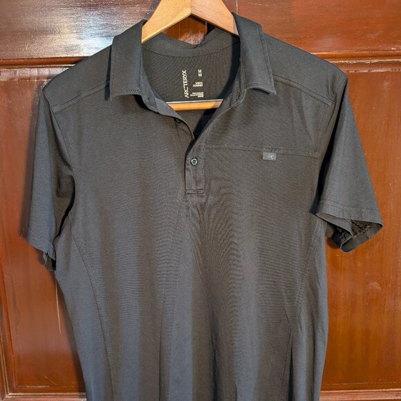 Arc'teryx Captive Polo - Black - M - Picture 1 of 7